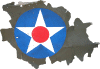 B17 Flying Fortress USAF insignia